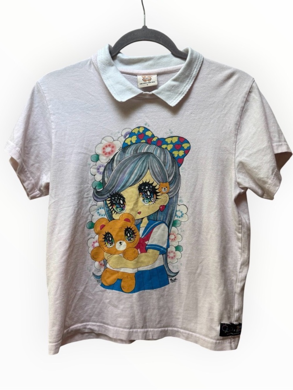 Teddy Fresh x Yurie Sekiya collaborative t-shirt women’s small